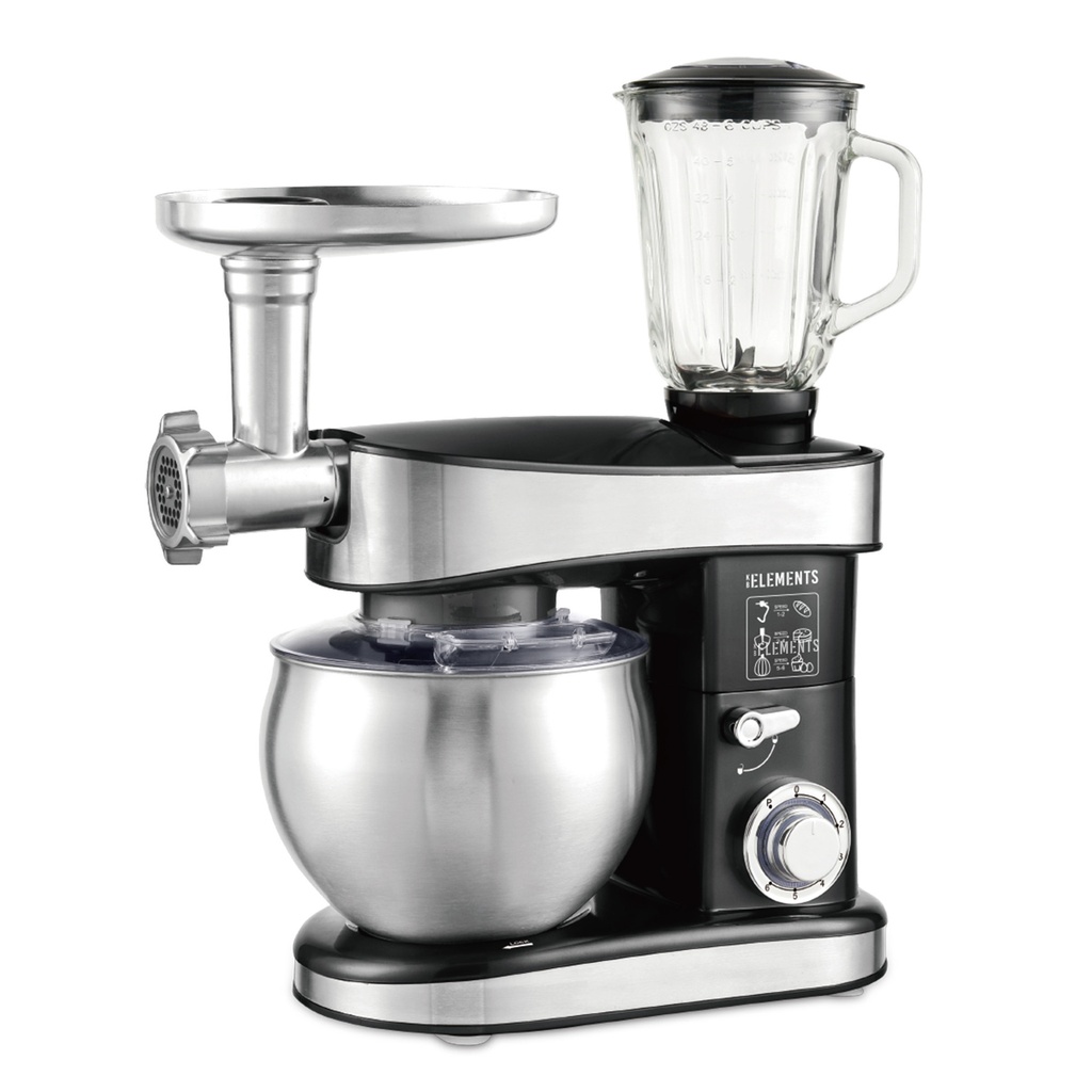[4886] KB Elements Stainless Steel Stand Mixer 7.5 Liters – ELK75LP-BK