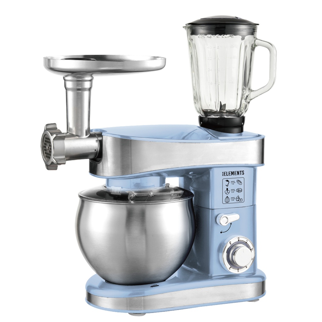 [4897] KB Elements Stainless Steel Stand Mixer 7.5 Liters – ELK75LP-BLU