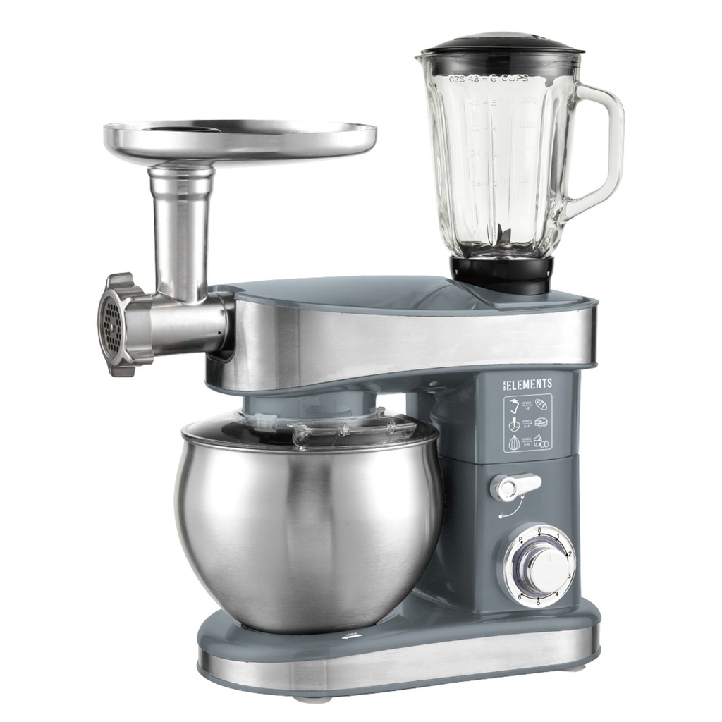 [4896] KB Elements Stainless Steel Stand Mixer 7.5 Liters – ELK75LP-GR