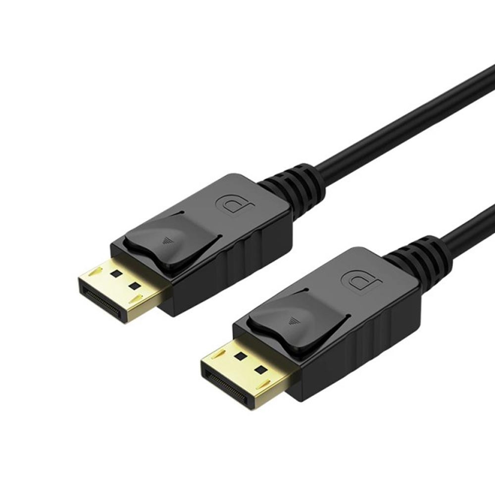 [4221] Buerotika DisplayPort to DisplayPort 4K Cable 1.5M – UHD High Transfer Speed | 52114