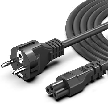 [4207] Buerotika Laptop Power Cable 3Pin High Quality 1.5M | PWR-CBL-LAP