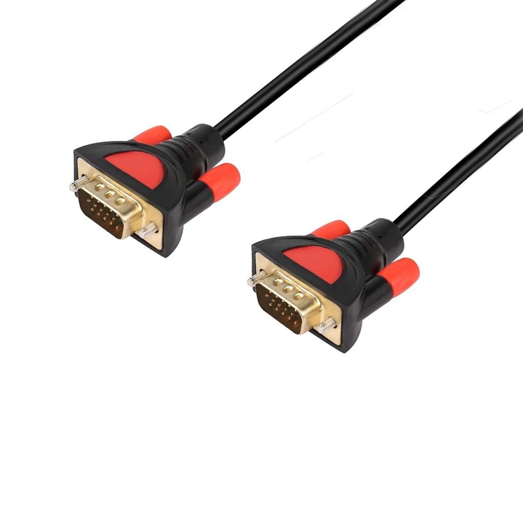 [4224] Buerotika VGA Cable 3M – Super High Quality Full Copper, Ultra High Transfer Speed (Multiple Lengths) | 52117
