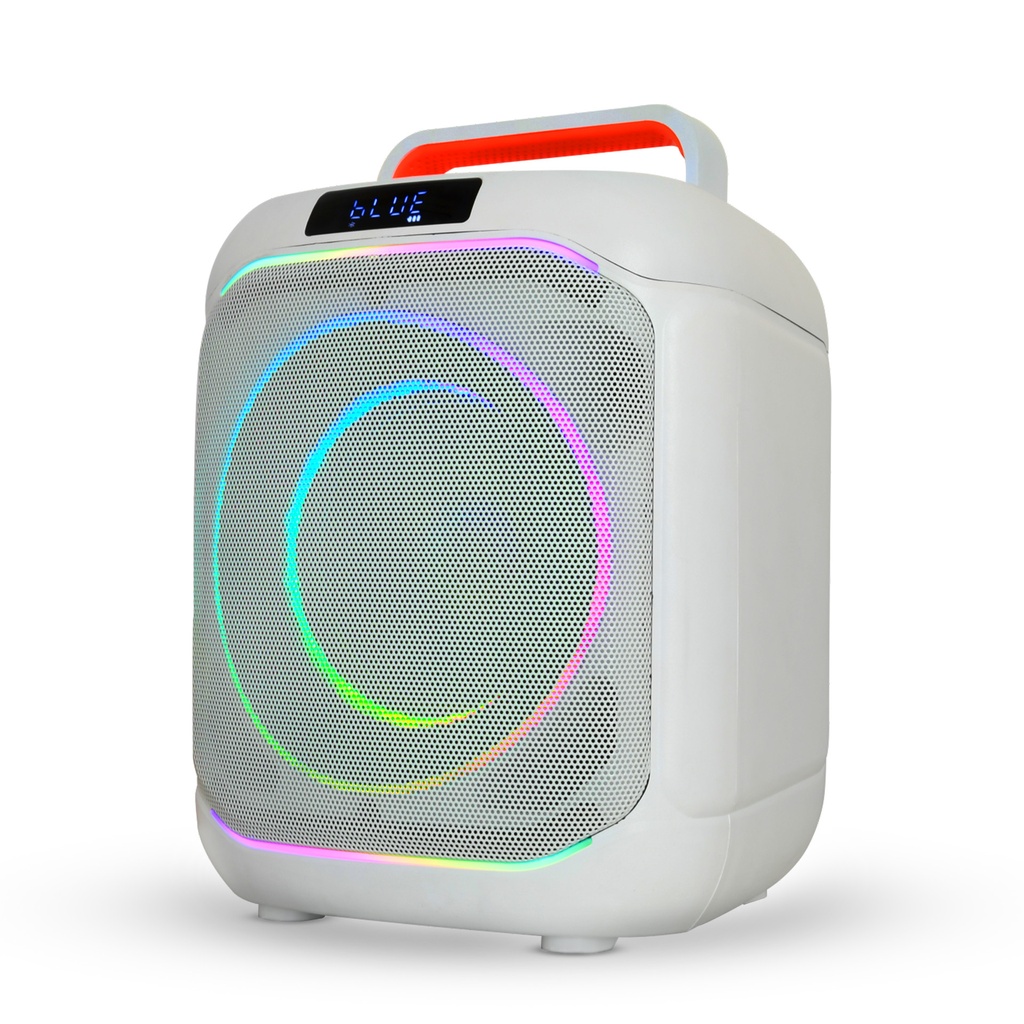 [1265] KB Elements Elite Karaoke Speaker with 8" Subwoofer & Wireless VHF Microphone – EA101KW