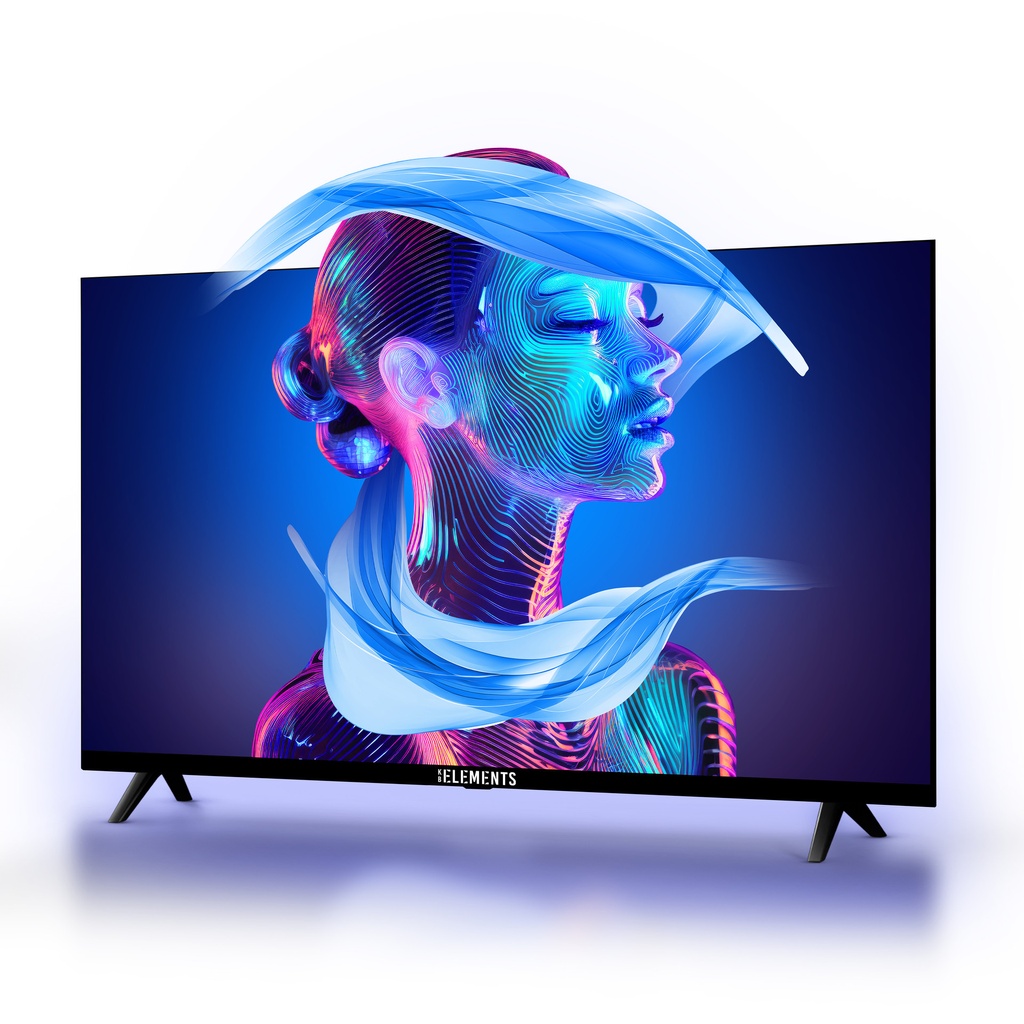 [981] KB Elements 43" QLed FHD Tv Smart Frameless – Vidaa – ELT43VQ8DE