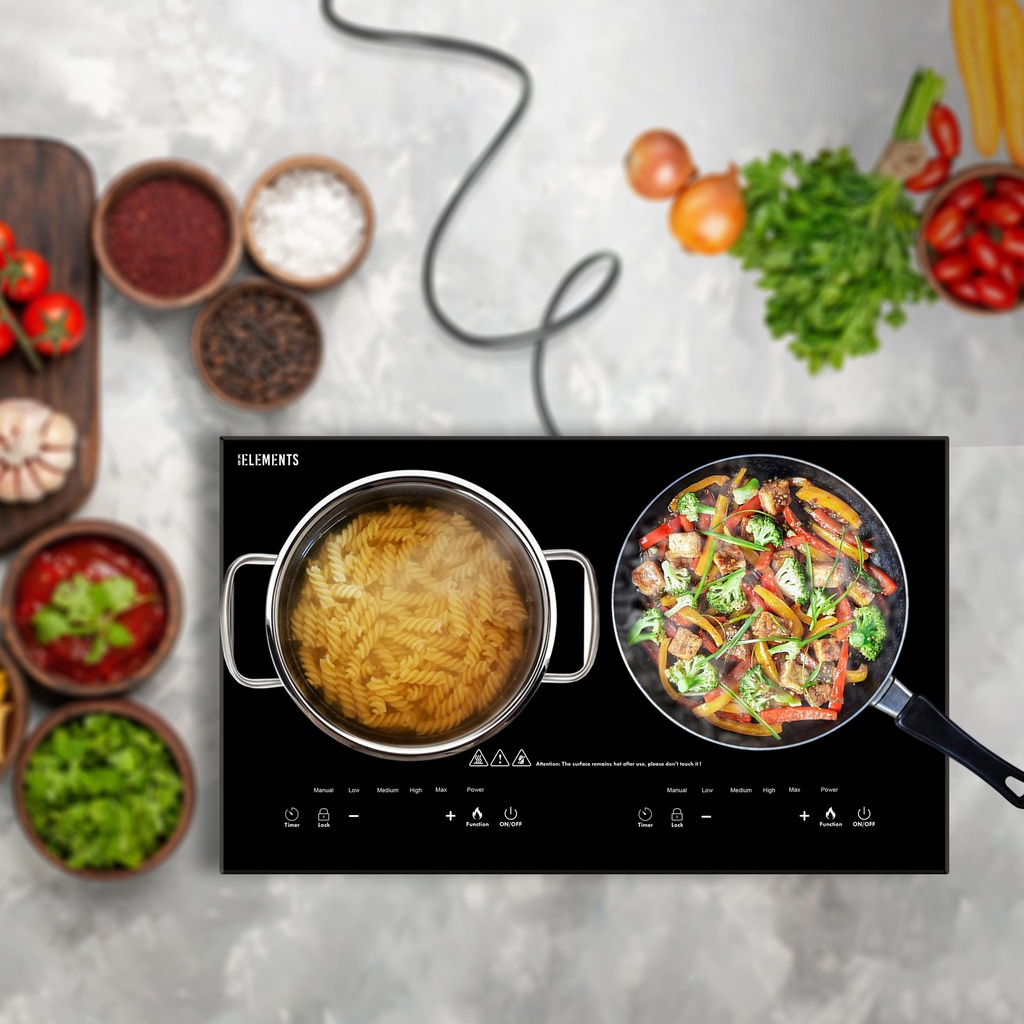 [3376] KB Elements Double Induction Cooker – ELK103P