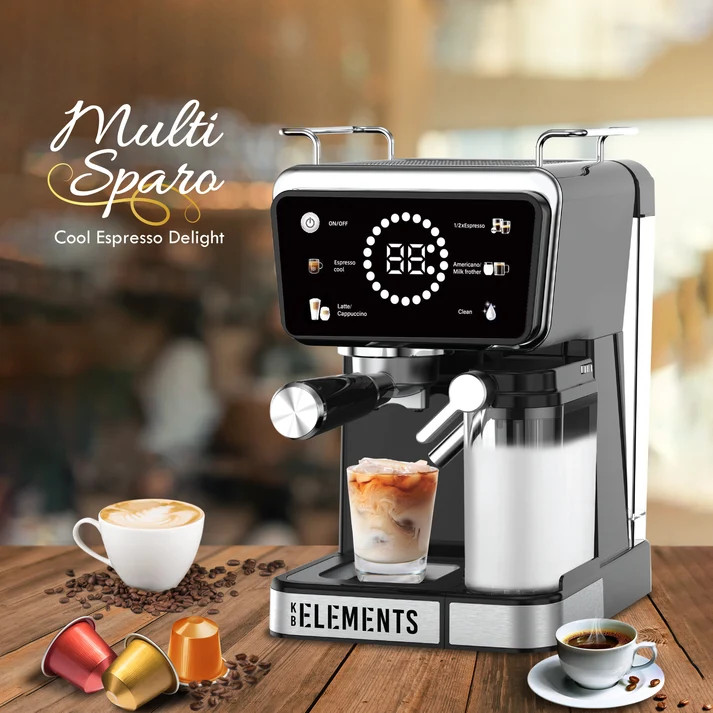 [4887] KB Elements Multi Sparo Coffee Machine – ELK204CB