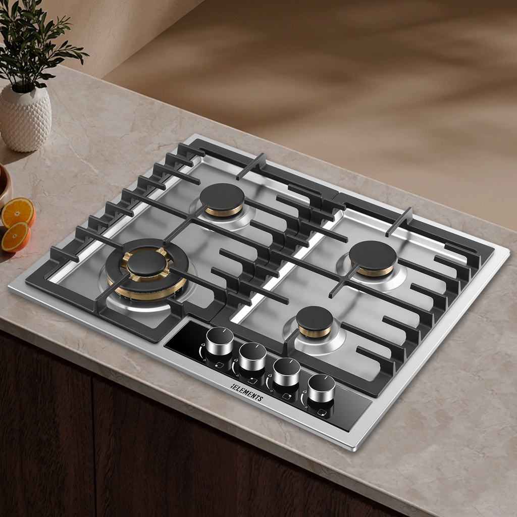 [1281] KB Elements Built-In Gas Cooktop ( 4 Burners ) – ELK60GH2-S