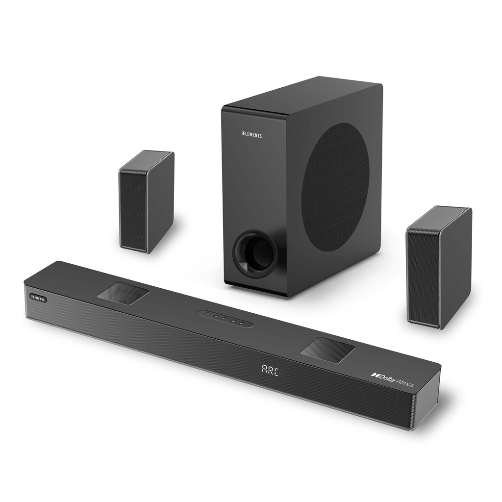 [1236] KB Elements 5.1.2 Channels Wireless Home Theater System – 470W RMS, Dolby Atmos – EA407WS
