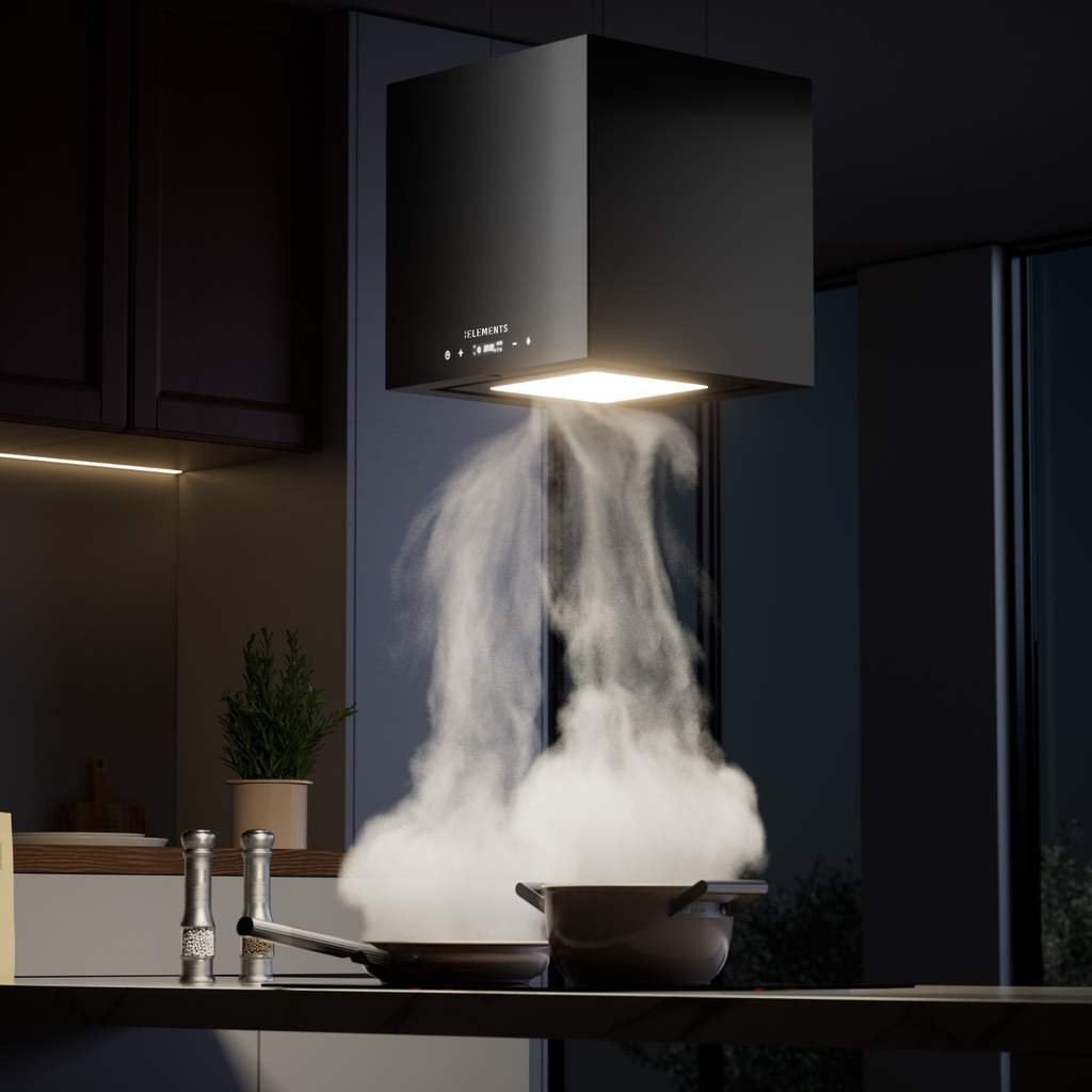 [1188] KB Elements Premium Island Kitchen Hood – ELK26BS1