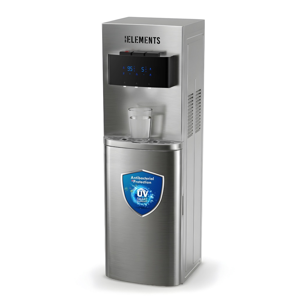 [5101] KB Elements Bottom-Load Water Dispenser – Hot, Cold & Room Temperature – ELW102D-S